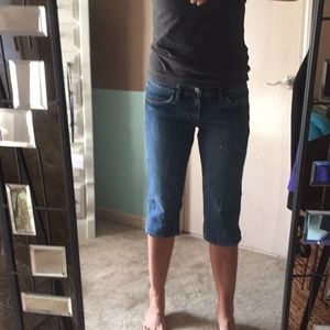 Ann Taylor Loft slim cropped jeans size 4